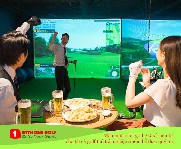 Màn hình chơi golf 3D