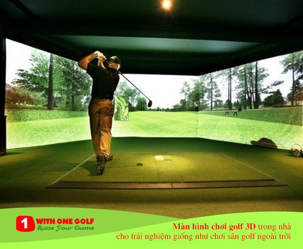 màn hình golf 3D