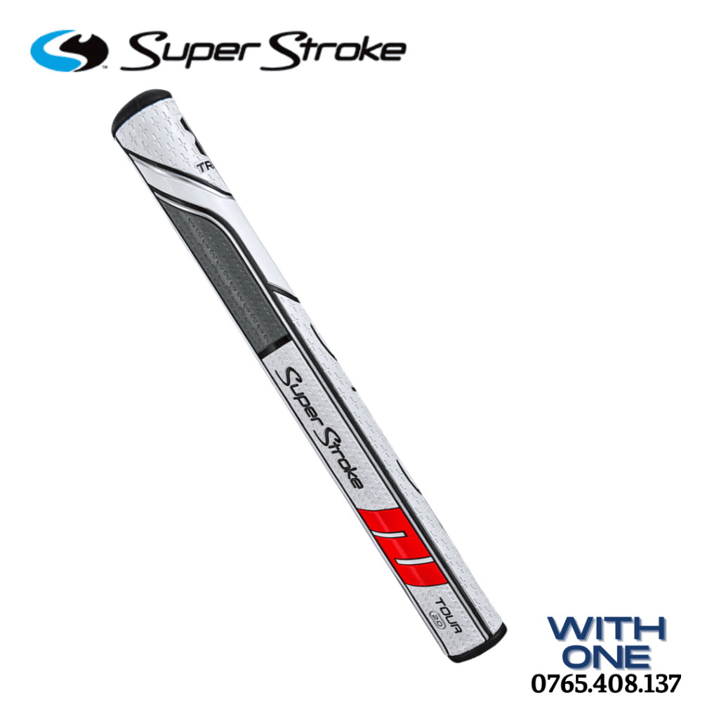 Poignée de putter SuperStroke Traxion Tour 3.0 neuve (noir et