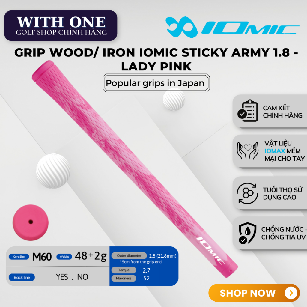 Iomic Sticky Lady's (40 G - Tappo Bianco - A Costine - Foto 11