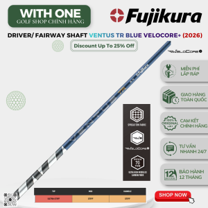 Shaft Driver/ Fairway VENTUS TR Blue VeloCore+ (2026)