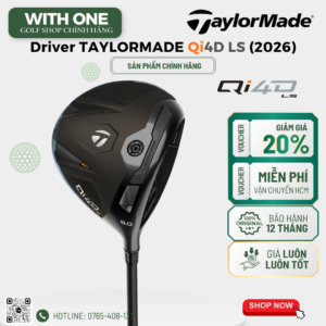 Gậy Driver Taylormade Qi4D LS (2026)