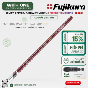 Shaft Driver/ Fairway VENTUS VeloCore+ TR RED (2026)