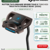 Gậy Putter Taylormade Spider TOUR X TORCHED True Path Double Bend (2026)